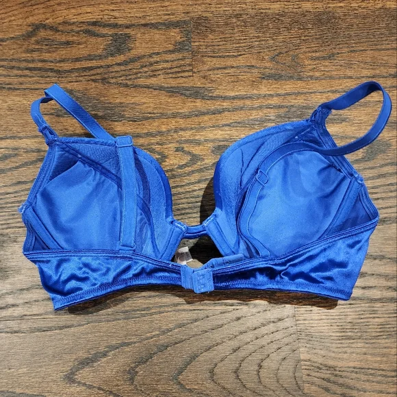 Victoria's Secret bra padded or push up 36B blue - Picture 2 of 4